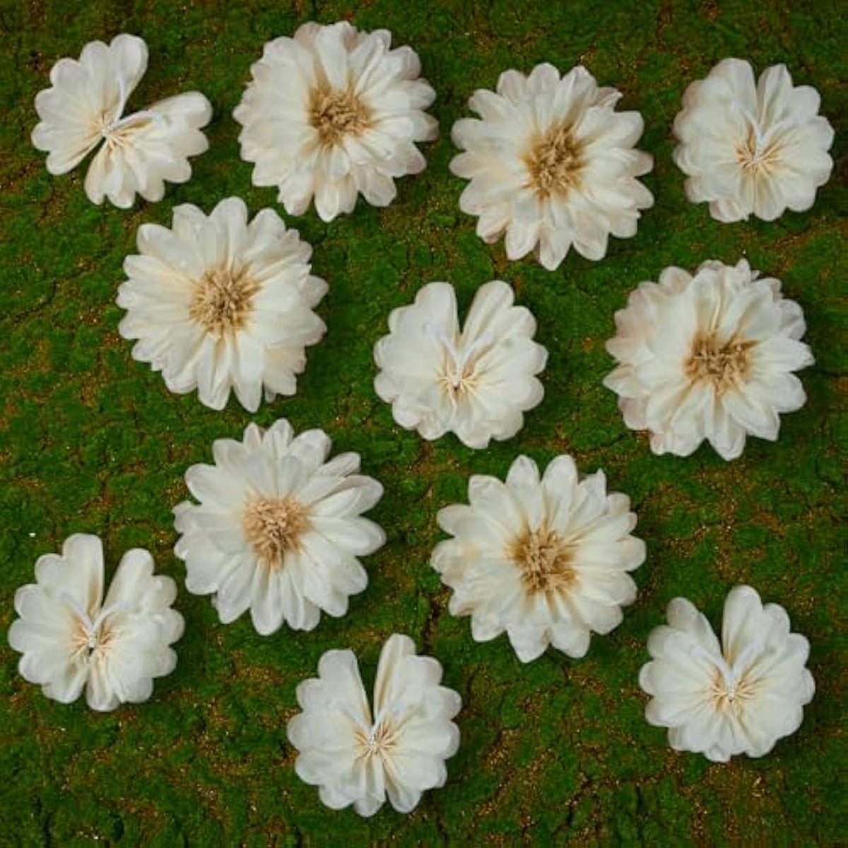 Tissue Paper Flowers White Paper Flowers Decorations Large Butterfly Decorations Butterfly Wall Decor For Wedding Baby Shower Bachelorette Bridal Shower 12Pcs