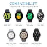 Usb C Watch Charger Cable Compatible With Samsung Galaxy Watch 6 Classic/6/5 Pro/5/4 Classic/4/3/Active 2/1, Wireless Magnetic Charging Dock Car Charger Cord (Black 3.3 Ft/1M)