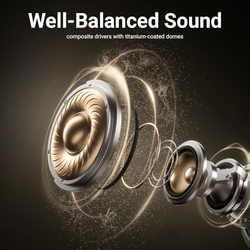 Bluetooth Headset V5.4, Wireless Earbuds Headset with ENC Mic,45MAH Ear Bluetooth Earpiece, Stereo Deep Bass, IPX5 Waterproof Hand-Free Earphone for