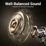 Bluetooth Headset V5.4, Wireless Earbuds Headset with ENC Mic,45MAH Ear Bluetooth Earpiece, Stereo Deep Bass, IPX5 Waterproof Hand-Free Earphone for