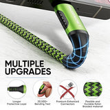 Type C Charger 10Ft 4-Pack Type C Charger Fast Charging Nylon Braided Usb C Cable For Samsung Galaxy S21 S20 S10 Plus Note 10 Lg Google Pixel Moto