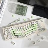 Pbt Panda Keycaps Set Moa Profile Cute Keycaps 144 Keys Custom Dye-Sublimation
