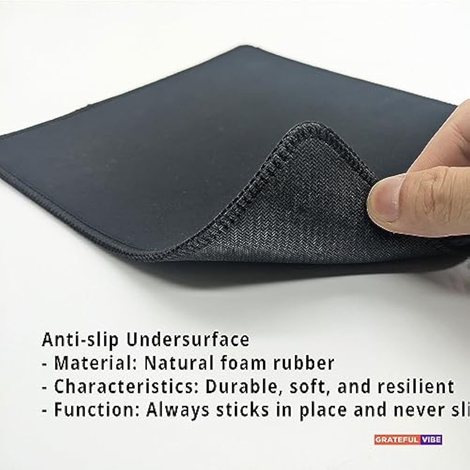 Hamsa Flowers Mouse Pad For Women - Brithday Gift For Zen, Yoga And Buddhist Symbols Mousepad - Hamsa Hand Meditation Gifts Mousemat 9.5 Inch