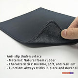 Hamsa Flowers Mouse Pad For Women - Brithday Gift For Zen, Yoga And Buddhist Symbols Mousepad - Hamsa Hand Meditation Gifts Mousemat 9.5 Inch