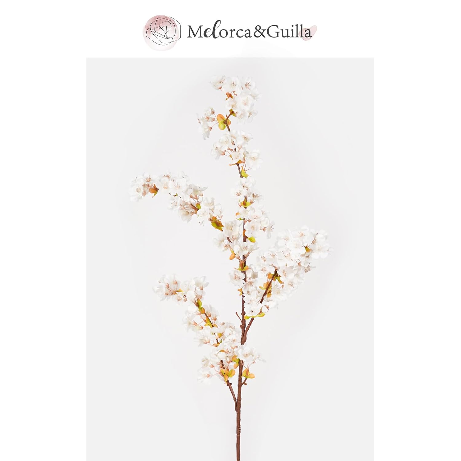 Artificial Flowers,3Pcs 39.3" Silk Flowers Cherry Blossom Stems For Vase Filler,Faux Branches Fake Flowers Artificial Plants & Flowers For Home Decoration