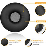 Jecobb Replacement Earpads For Sony Mdr-Xb450, Xb450Ap, Xb550Ap On-Ear Headphones With Protein Leather & Memory Foam Ear Cushions