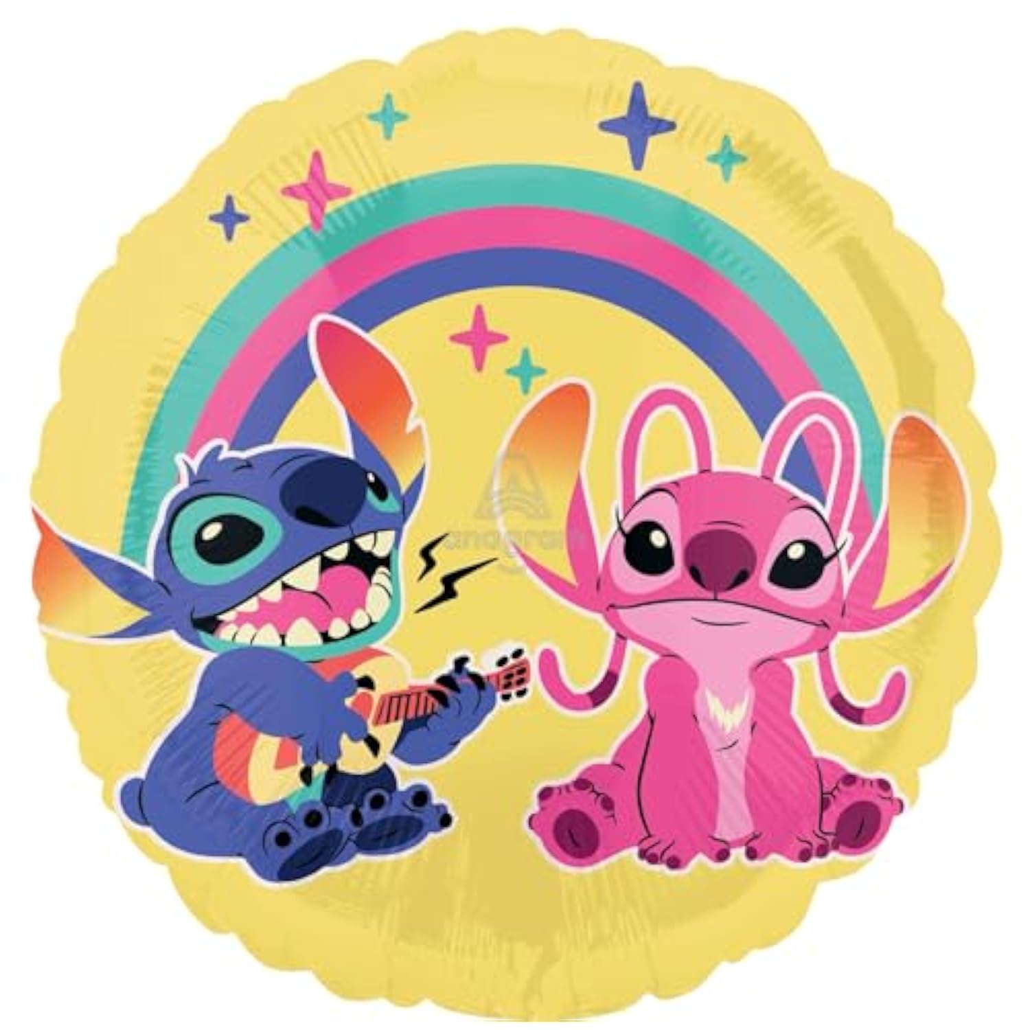 Anagram Stitch Girl Theme Birthday Party Foil and Latex Balloon Decorations, BQ_4167
