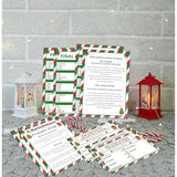 Christmas Friendly Feud Quiz Game 12 Questions & Final Round Cards