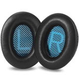 Thicken Lambskin Leather Ear Pads Cushions For Qc 35 Qc35Ii, Soft Leather Replacement Earpads For Bose Quietcomfort 35 / Quietcomfort 35Ii?Comfort And Durable (Black)