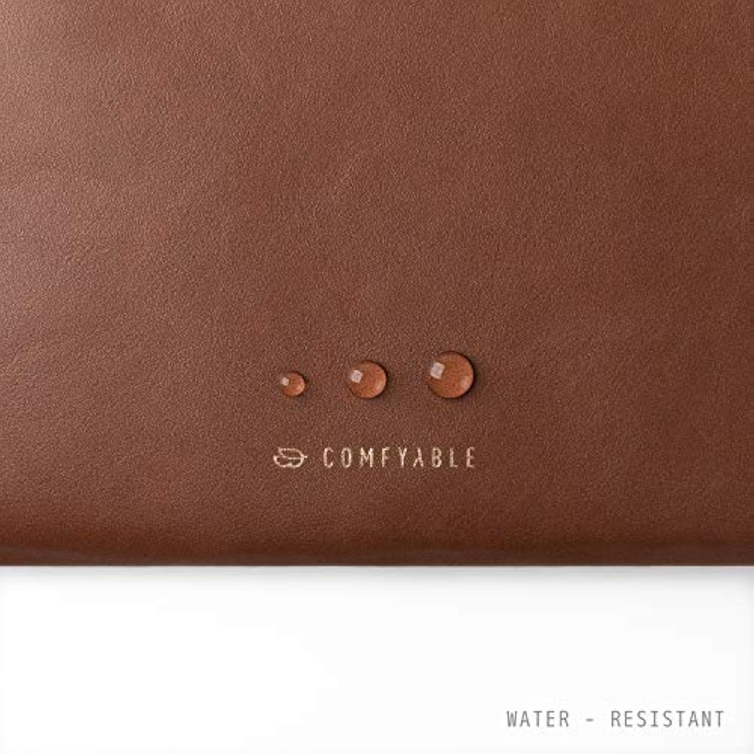 Leather Laptop Sleeve Compatible With 16 Inch Macbook Pro M4 2024 & 15 Inch Macbook Air M4 M3 M2 2025, Brown