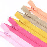 50Pcs 24 Inch (60Cm) Nylon Coil Zippers For Sewing Crafts Tailor Nylon