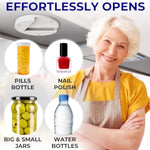 Under Cabinet Lid Jar Opener - For Weak Hands And Seniors With Arthritis - Heavy Duty, Allows To Easily Unscrew Any-Size Lid - Effortless Bottle & Can Opener For Your Kitchen