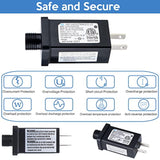 Replacement Yard Inflatable Adapter 12V 1A Power Supply Adaptor For Outdoor Inflatable Decoration,Suitable For Lawn, Cou