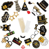 Happy 50Th Birthday Party Photo Booth Props,Cheers To 50Th Birthday Fifty Years Old Bday Party Centerpieces Props Decorations Sign.