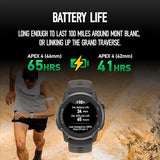 APEX 4 (46mm) GPS Watch, 1.3" MIP Touchscreen, Global maps with Turn-by-Turn Navigation, 41 Days Battery Life, Voice Pins, and Hands-Free Calls, for