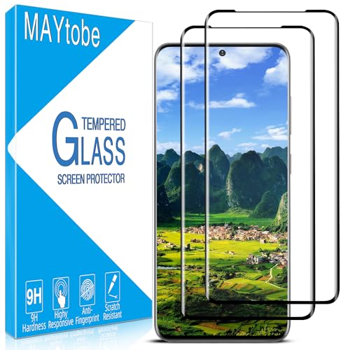 [2-Pack Specially Designed for Galaxy S20 Screen Protector 3D curved Tempered Glass, scratch-resistant, easy to install