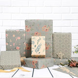 12 Kraft Gift Wrap Sheets, 20"x29" – Stylish Recycled Paper for All Events