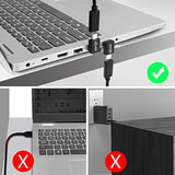 Usb3.1 Male To Usb C Male 90° Angle Adapter 10Gbps Usb3.1 To Usb C Charging Co