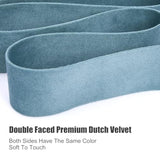 Dark Khaki 1/4 Inch Velvet Ribbon, Double Faced Continuous 20 Yards Velvet Ribbon Use For Christmas Tree Ornaments,Gift Wrapping,Bow Making,Wreath Decoration,Wedding Boutonnieres,Handmade Crafts