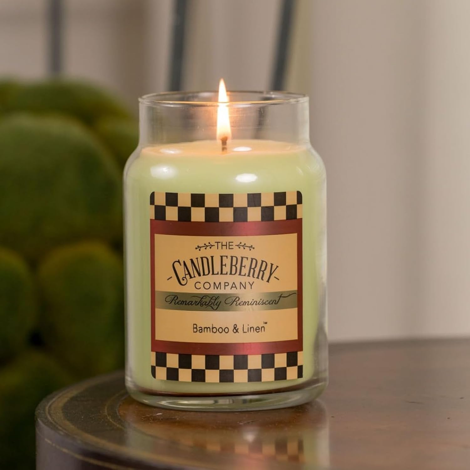 Candleberry Candles | Bamboo & Linen Candle | Best Candles On The Market | Hand Poured In The Usa | Highly Scented & Long Lasting | Large Jar