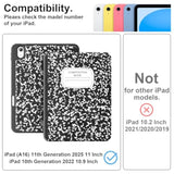 Case For (A16) 11Th Generation 11 Inch (2025), 10Th Generation 10.9 Inch (2022) With Pencil Holder-[Auto Wake/Sleep],Premium Folio Stand Case With Soft Tpu Back Cover-Book