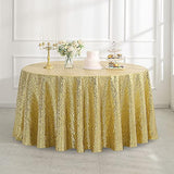 50" Round Gold Sequin Tablecloth Glitter Gold Table Cloths For Birthday Wedding Bridal Baby Shower Party Decorations