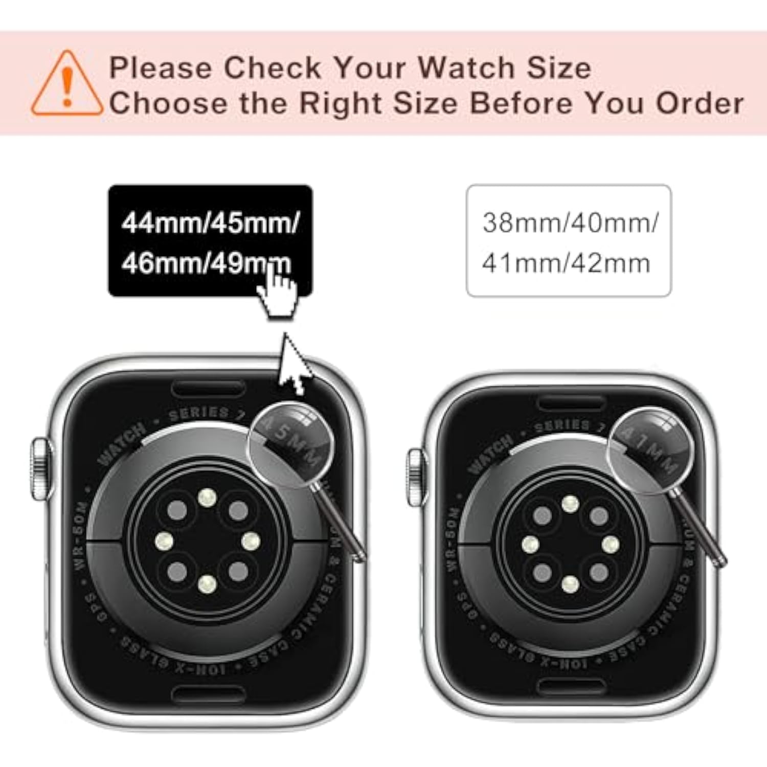 Compatible With Apple Watch Band 44Mm 45Mm 46Mm 49Mm,Stainless Steel Mesh Loop Magnetic Clasp For Iwatch Ultra Series 10 9 8 Se 7 6 5 4 3 2 1Women Men -49/46/45/44Mm Black