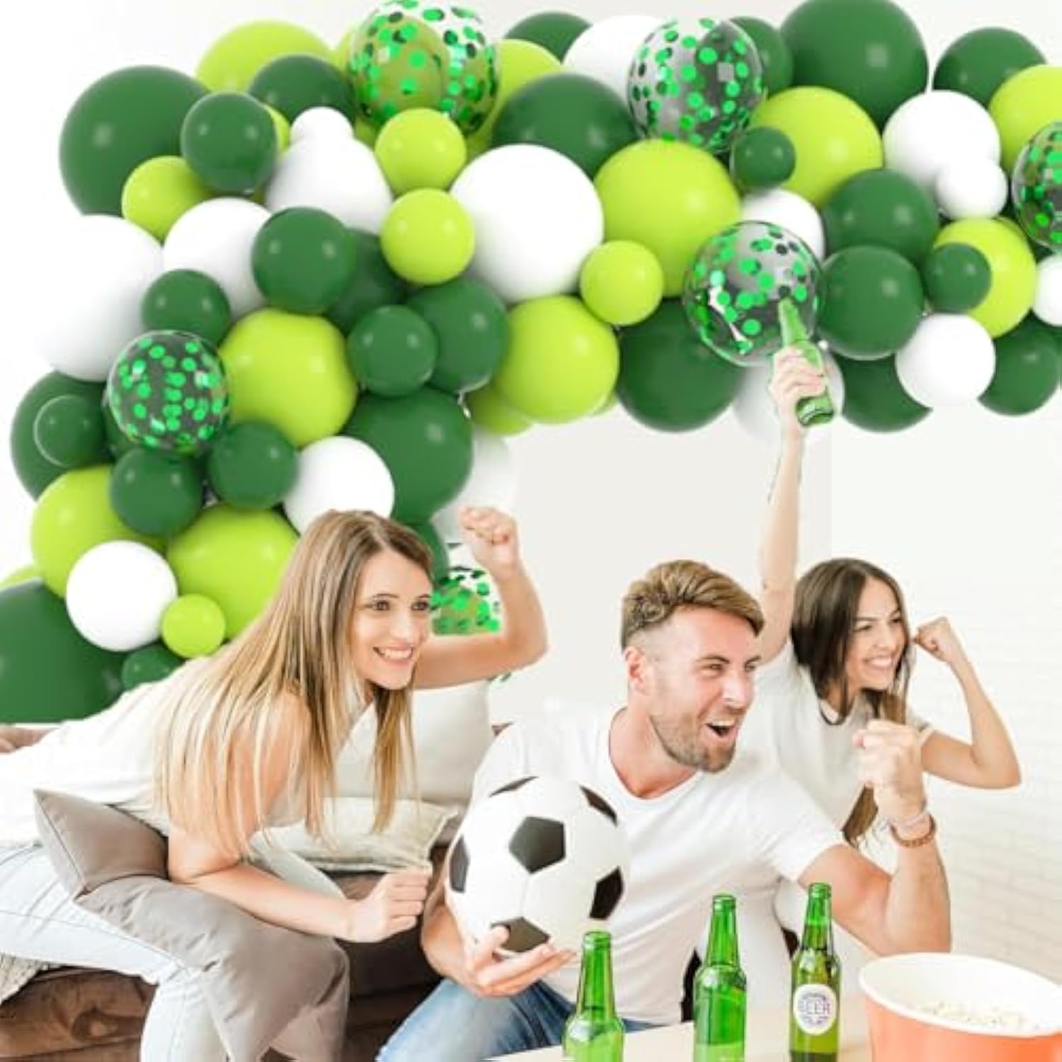 Cow Balloons Rose Red, Pink Balloons Set -122Pcs Cow Print Balloon Nud