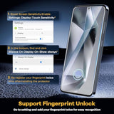 [4-Pack For Samsung Galaxy S25/S24 Screen Protector 5G [Not Glass] - Film For S24 And S25 Screen Protector [7H Hybrid][Fingerprint Compatible][Alignment Tool]