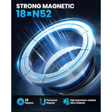For Magsafe Car Mount Charger, Qi2.0 15W Magnetic Wireless Car Charger, Magsafe Charger For Iphone 16 Pro Max/16/15/14/13/12, Fast Charging Magnetic Phone Mount Holder, Black