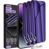 [3 Pack For Iphone 15 Pro Max Privacy Screen Protector (Not Glass), [Anti-Spy][Anti Blue Light] Soft Hydrogel Film Screen Protector For Iphone 15 Pro Max/15 Plus - Purple