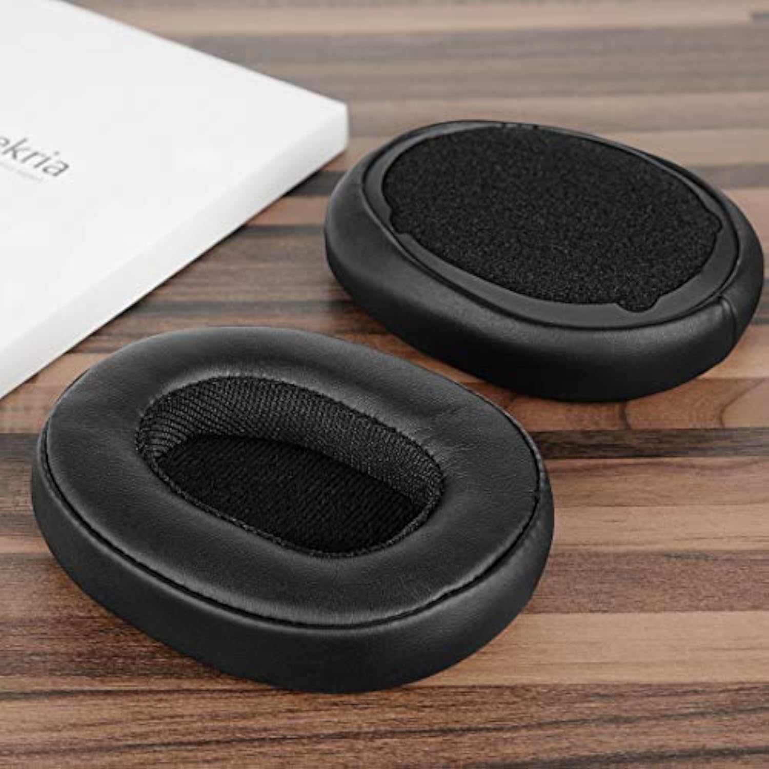 Geekria QuickFit Replacement Ear Pads Compatible with Skullcandy Crusher Wireless, Crusher EVO, Crusher ANC, Hesh3, HeshEVO, HeshANC, Venue ANC Headphones, Ear Cushions (Black)