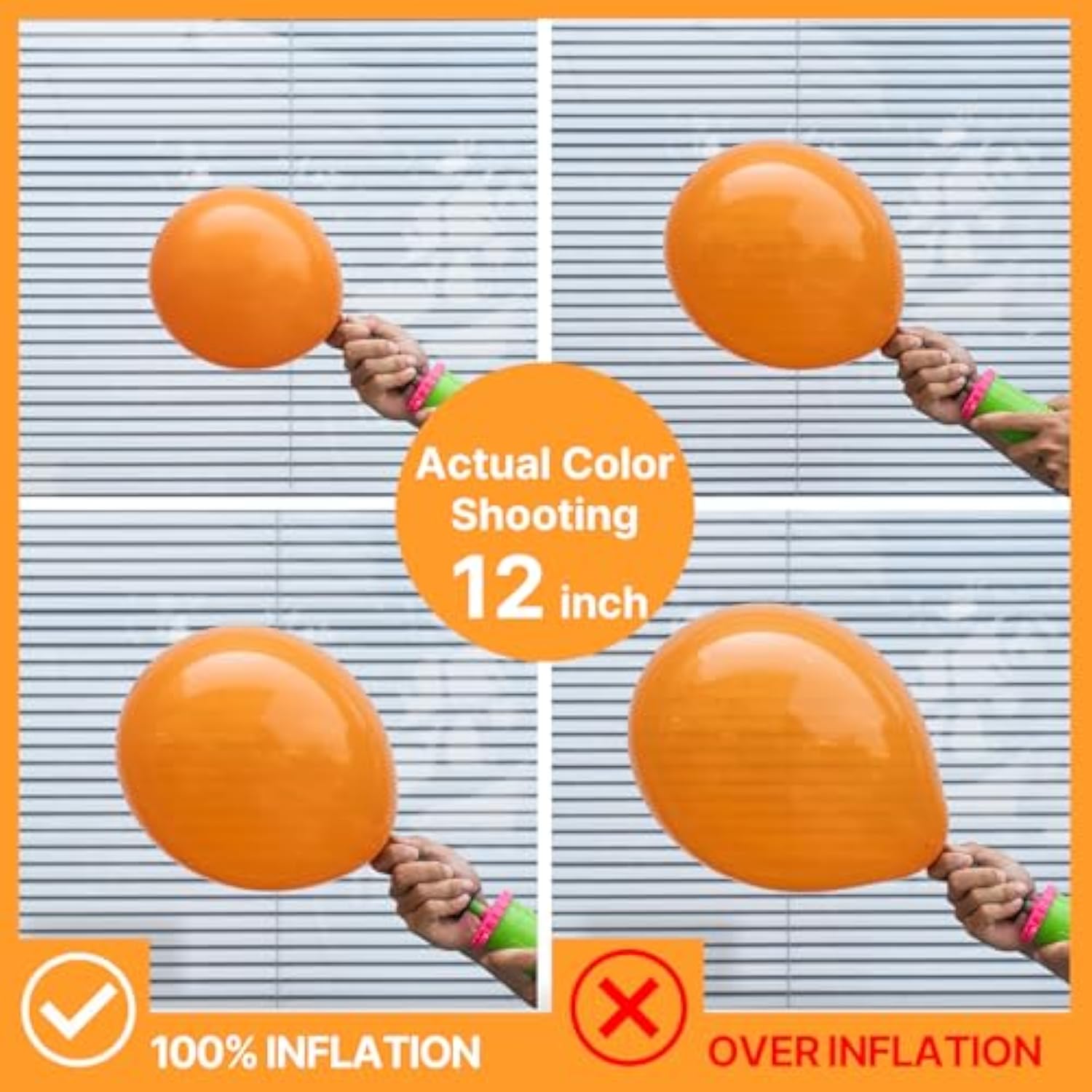 120Pc Orange Balloon Arch Kit – 18/12/10/5" Balloons for Halloween & Fall Decor
