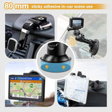4 Pack 3.15 Inch & 23mm Double-Sided Adhesive Pads for Car Mounts