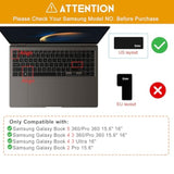 Keyboard Cover For Samsung Galaxy Book Pro 3 360 16" Np960Xfg Np964Xfg / Galax