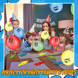 Superhero Punch Balloons - Pack Of 24 Bulk, Large Punching Balloons For Kids, Inflatable Punch Balls For Carnival Prizes, Goodie Bag Stuffers For Kids, Superhero Theme Birthday Party Favors Toys