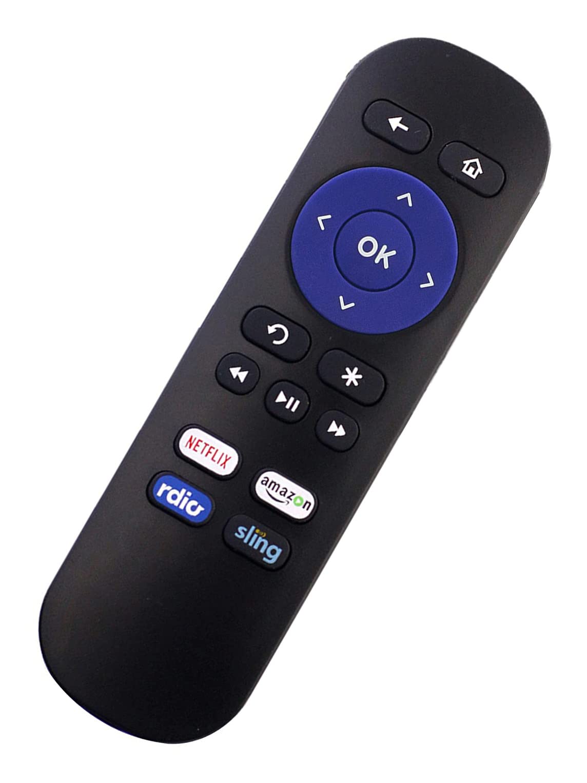 Remote Compatible with Roku 1 2 3 4 HD LT XS XD Roku Express Roku Premiere, DO NOT Support for Roku Stick or Roku TV