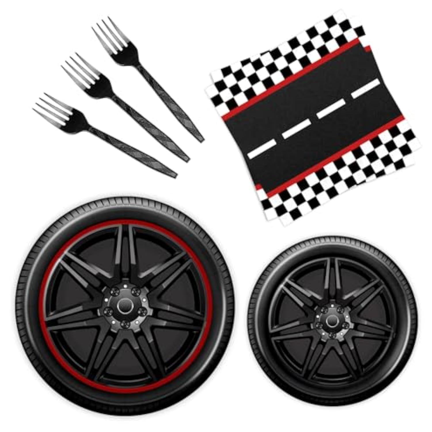 96 Pcs Race Car Plates And Napkins Party Supplies Race Car Birthday Party Decorations Race Car Party Favors Race Car Party Supplies For Boys