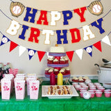 Happy Birthday Banner For Baseball Birthday Decorations, Sports Theme