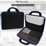 Laptop Sleeve 13-14 Inch Case Briefcase Compatible With Pro 14 Inch M4/M3/M2/M1 All Model Of 13.3 Inch Mac Air/Pro, Xps 13 14, Most Popular 13"-14" Notebooks,B01K02