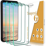 [3-Pack] Screen Protector For Google Pixel 4 Tempered Glass, Hd Clear, 9H Hardness, Anti-Scratch No-Bubble, Easy To Install