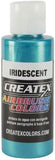 Airbrush Colors Createx 5504 Iridescent Turquoise 2oz. Paint. by SprayGunner
