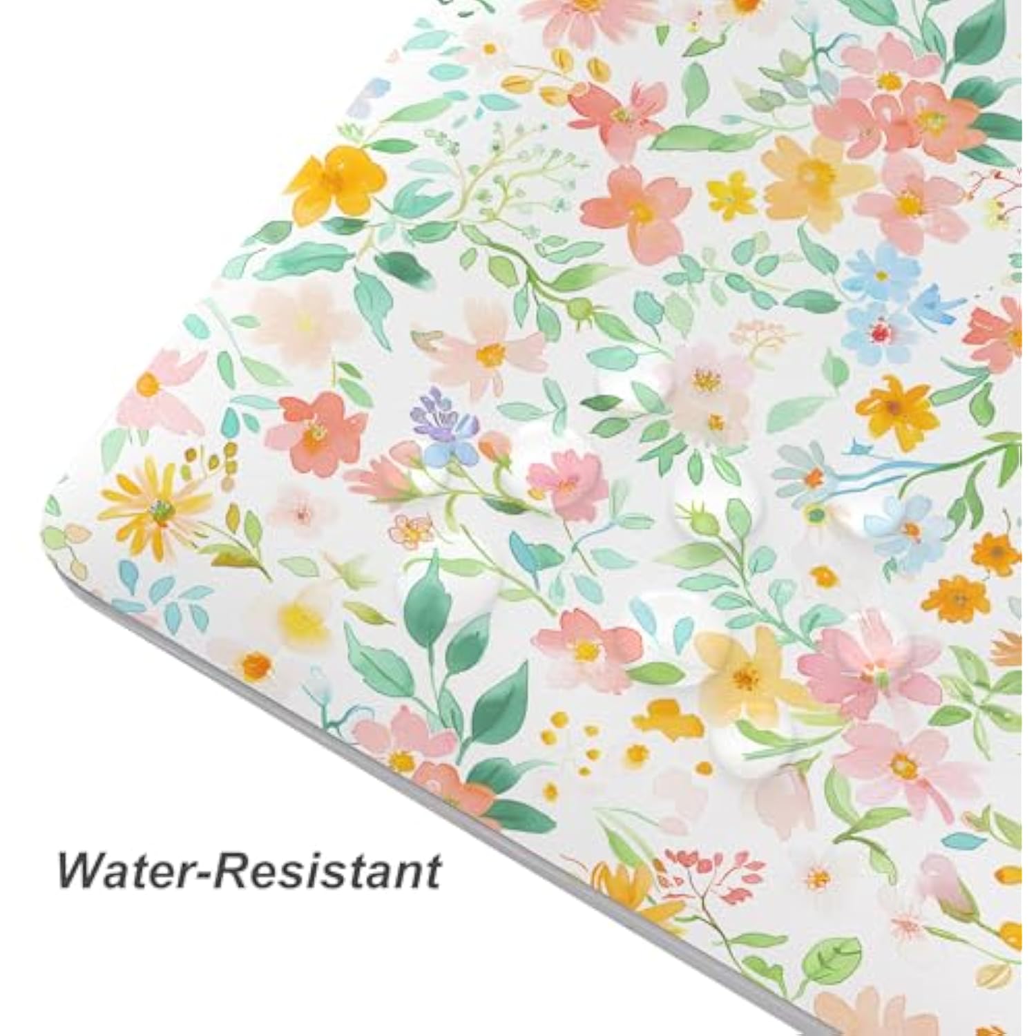 Universal Laptop Skin Protector,Scratch Resistant,Removable Adhesive,Fits Up To 15.6” Laptops - Customizable For Smaller Sizes | Multiple Designs Available (Vibrant Spring Floral, 15.6 Inch)