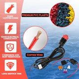 000-14041-001 Power Cord Cable Replacement,Compatiable With Lowrance Hds/Elite Fs/Elite Ti2/Hook,3 Foot, 2-Wire Power Only