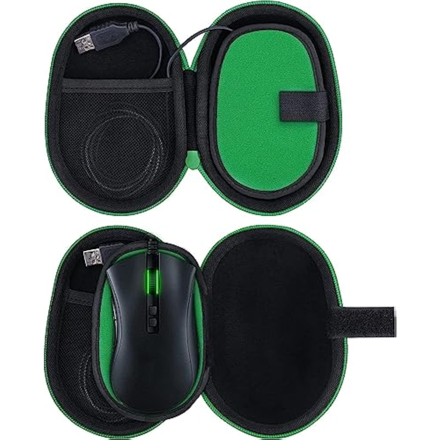 co2CREA Hard Case Replacement for Razer Basilisk Ultimate V2 V3 X/Deathadder Essential V2 Pro/Mamba Elite/Naga Pro Trinity X/Orochi V2 / Viper Mini Ultimate V2 Pro Wireless Gaming Mouse