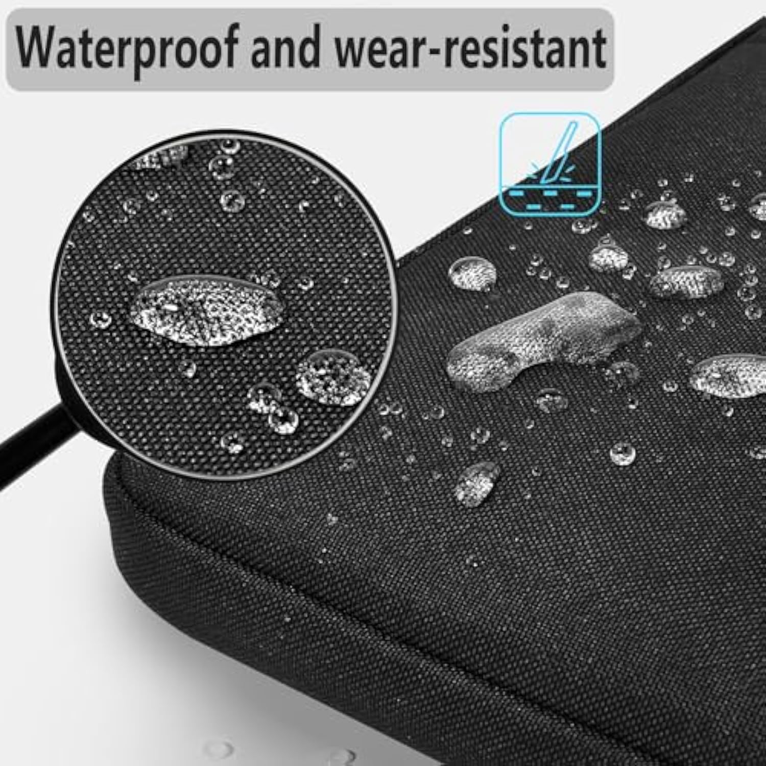 Laptop Shoulder Bag 13 13.3 14 Inch Case Compatible With Macbook Pro 14 2025-2021 M4/M3/M2/M1, Mac Air/Pro 13-13.3 Inch And Most Popular 13-14 Notebooks,Spill-Resistant Briefcase, Black