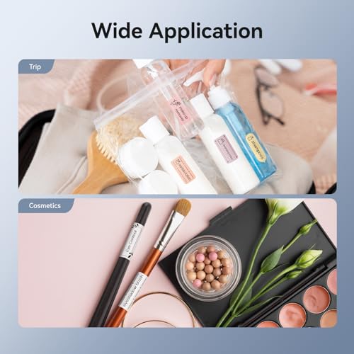 D11 New Version Label Maker Machine With Tape,300Dpi Bluetooth Label Printer, Portable Thermal Printer,Sticker Maker For Organizing Home Office School,White