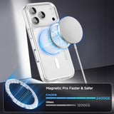 Clear Magnetic Case for iPhone 17 Pro 6.3 inch