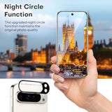 Omoton 3+2 Pack For Screen Protector, 3 Pack Tempered Glass Screen Protector & 2 Pack Camera Lens Protector For Pixel 9 Pro 2024 6.3Inch, Case Friendly (Not For Pixel 9/9 Pro Xl)