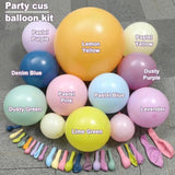 182 Pcs Pastel Pink And Purple Balloon Arch Garland Kit, Fairy Birthday Decorations With Pink Lavender Purple Blue Yellow Green Balloons For Baby Shower Spring Garden Tea Party Wedding Decor